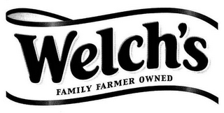 WELCH'S FAMILY FARMER OWNED logo