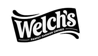 WELCH'S FAMILY FARMER OWNED logo