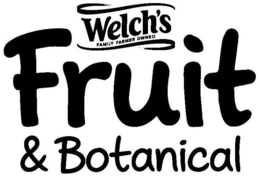 WELCH'S FAMILY FARMER OWNED FRUIT & BOTANICAL logo