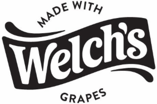 WELCH'S MADE WITH GRAPES logo