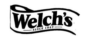WELCH'S SINCE 1869 logo