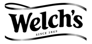 WELCH'S SINCE 1869 logo