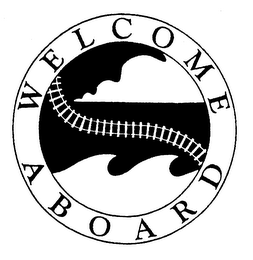 WELCOME ABOARD logo