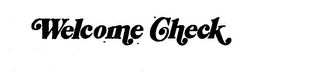 WELCOME CHECK logo