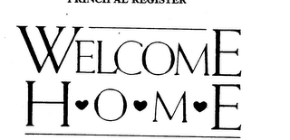 WELCOME HOME logo