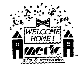 WELCOME HOMEIAMERICA GIFTS & ACCESSORIES logo