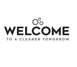 WELCOME TO A CLEANER TOMORROW logo