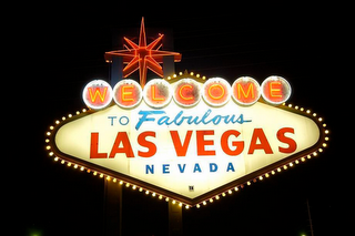 WELCOME TO FABULOUS LAS VEGAS NEVADA logo