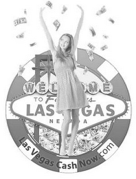 WELCOME TO FAMOUS LAS VEGAS NEVADA LASVEGASCASHNOW.COM logo