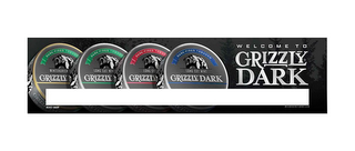 WELCOME TO GRIZZLY DARK DARK-FIRED TOBACCO WINTERGREEN GRIZZLY DARK-FIRED TOBACCO LONG CUT WINTERGREEN GRIZZLY DARK-FIRED TOBACCO LONG CUT GRIZZLY DARK-FIRED TOBACCO LONG CUT MINT GRIZZLY DARK MOIST SNUFF logo