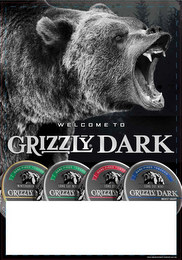 WELCOME TO GRIZZLY DARK DARK-FIRED TOBACCO WINTERGREEN GRIZZLY DARK-FIRED TOBACCO LONG CUT WINTERGREEN GRIZZLY DARK-FIRED TOBACCO LONG CUT GRIZZLY DARK-FIRED TOBACCO LONG CUT MINT GRIZZLY DARK MOIST SNUFF logo