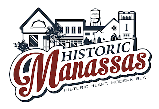WELCOME TO MANASSAS HISTORIC MANASSAS HISTORIC HEART. MODERN BEAT. logo