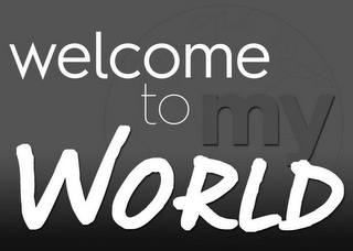 WELCOME TO MY WORLD logo