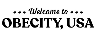 WELCOME TO OBECITY, USA logo