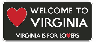 WELCOME TO VIRGINIA VIRGINIA IS FOR LOVERS logo