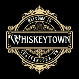 WELCOME TO WHISKEYTOWN CHATTANOOGA, TN logo