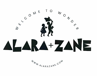 WELCOME TO WONDER ALARA + ZANE WWW.ALARAZANE.COM logo