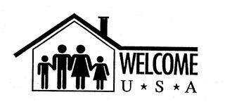 WELCOME U S A logo
