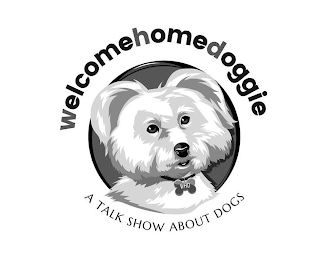 WELCOMEHOMEDOGGIE A TALK SHOW ABOUT DOGS WHD logo