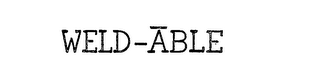 WELD-ABLE logo