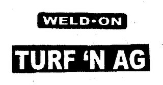 WELD-ON TURF 'N AG logo