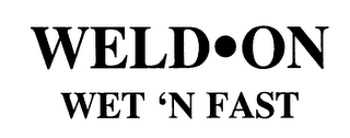 WELD-ON WET 'N FAST logo