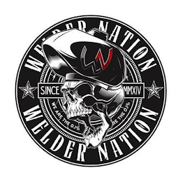 WELDER NATION WN SINCE MMXIV WE ARE THE 0.1% logo
