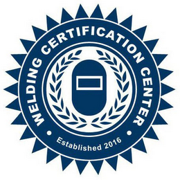 WELDING CERTIFICATION CENTER ESTABLISHED 2016 logo