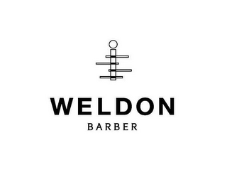 WELDON BARBER logo