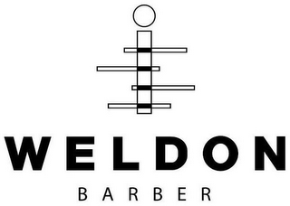 WELDON BARBER logo