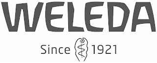 WELEDA SINCE 1921 logo