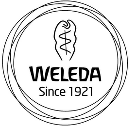 WELEDA SINCE 1921 logo