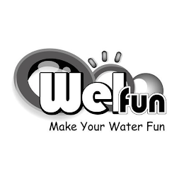 WELFUN MAKE YOUR WATER FUN logo