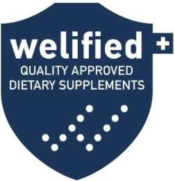WELIFIED QUALITY APPROVED DIETARY SUPPLEMENTS logo