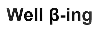 WELL B-ING