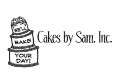 WE'LL BAKE YOUR DAY! CAKES BY SAM, INC. logo