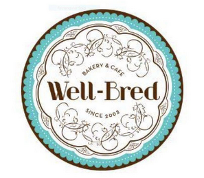 WELL-BRED BAKERY & CAFE SINCE 2002 logo