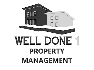 WELL DONE 1 PROPERTY MANAGEMENT logo