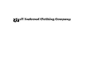 WELL ENDOWED CLOTHING COMPANY logo