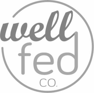 WELL FED CO. logo