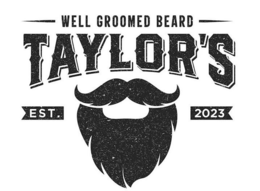 WELL GROOMED BEARD TAYLOR'S EST. 2023 logo