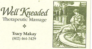 WELL KNEADED THERAPUTIC MASSAGE logo