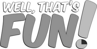 WELL, THAT'S FUN! logo