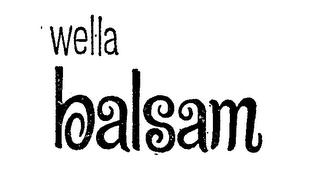 WELLA BALSAM logo