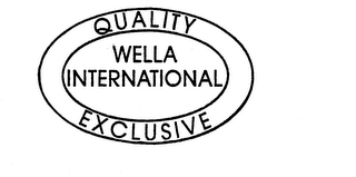 WELLA INTERNATIONAL QUALITY EXCLUSIVE logo
