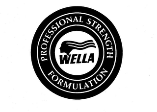 WELLA PROFESSIONAL STRENGTH FORMULATION logo