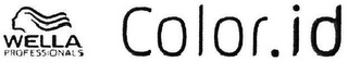 WELLA PROFESSIONALS COLOR.ID logo