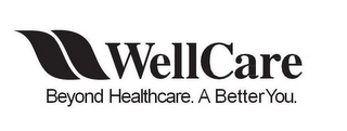 WELLCARE BEYOND HEALTHCARE. A BETTER YOU. logo