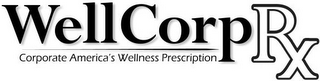 WELLCORPRX CORPORATE AMERICA'S WELLNESS PRESCRIPTION logo