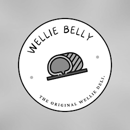 WELLIE BELLY THE ORIGINAL WELLIE DELI. logo